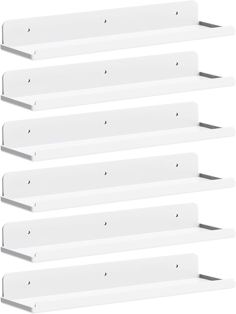 Estantes Flotantes Lifewit 15 Acrílico 6 Pack para Decorar