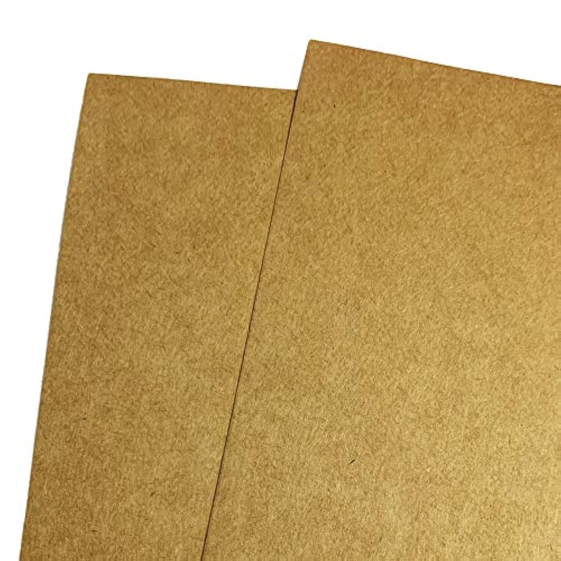 40 hojas, cartulina kraft marrón, 10.58 oz / m²