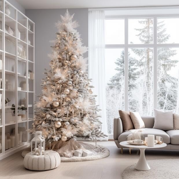 Funda de Árbol de Navidad AISENO 48 Pulgadas de Peluche