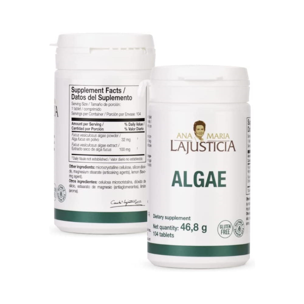 Suplementos Ana Maria Lajusticia - Algas Vegano
