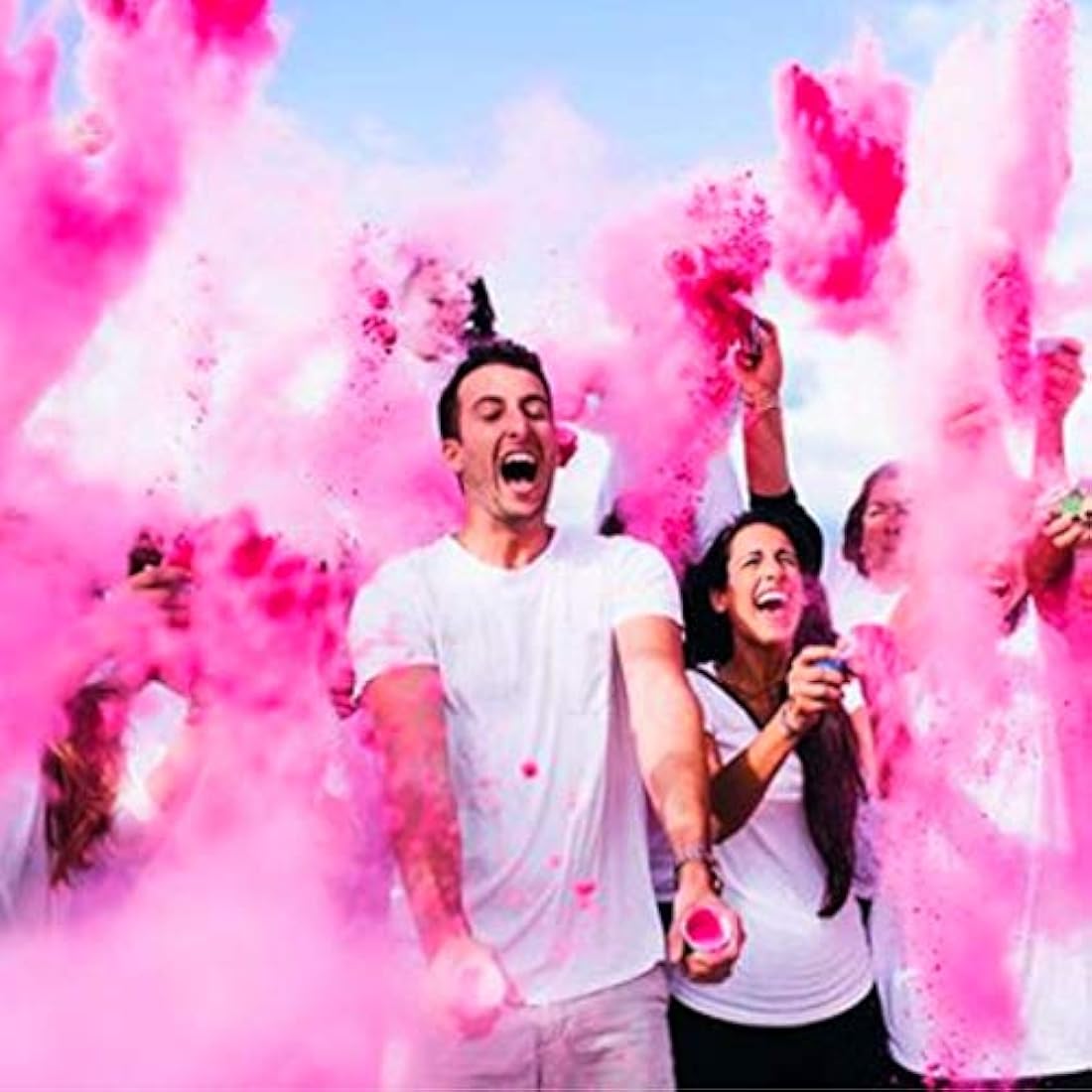 Color Blaze Black-Out polvo holi de revelación de género