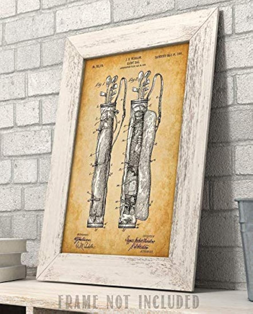 Impresión del arte Bolsa de palo de golf