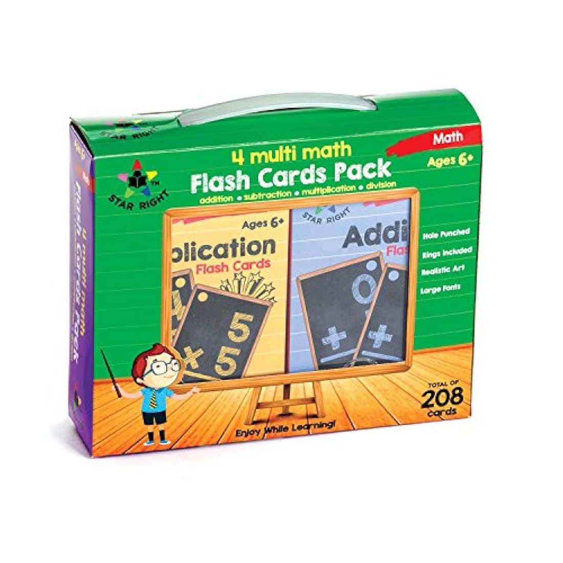 Juego de tarjetas linternas para matemáticas adición, resta