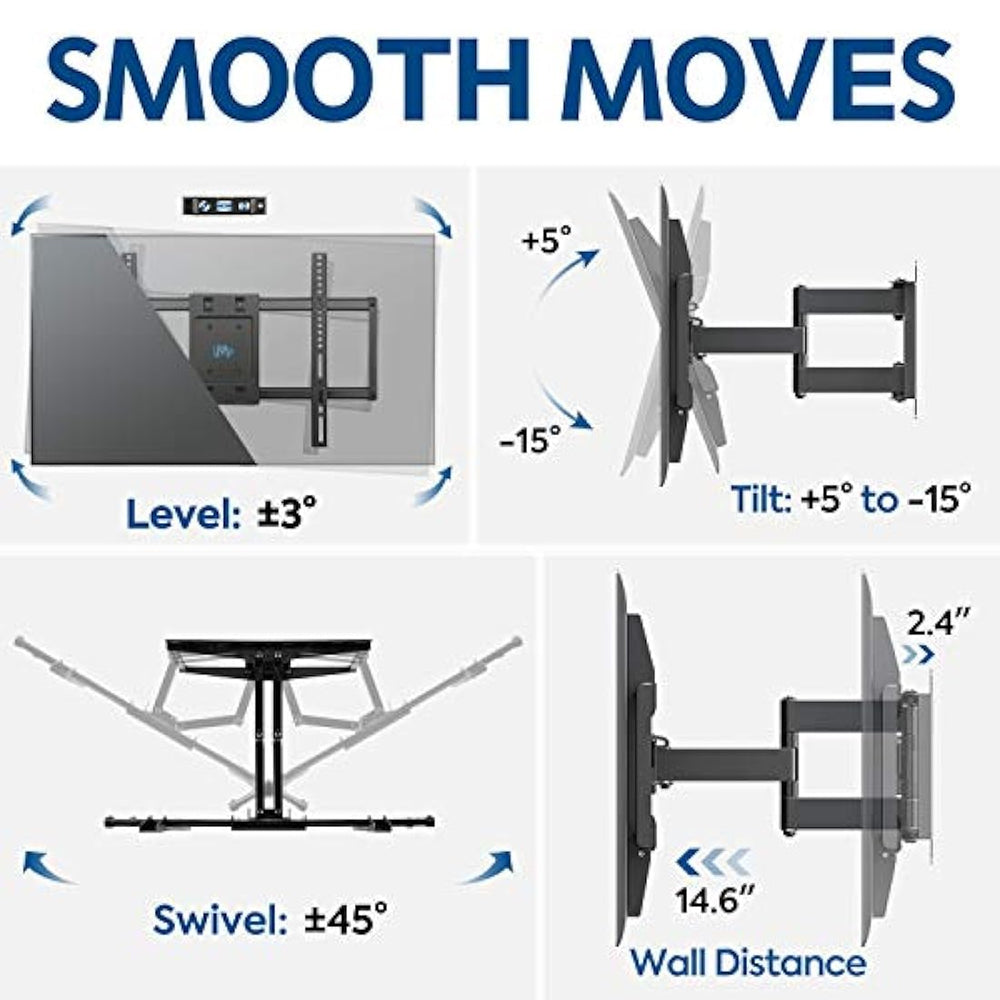 Soporte de pared para TV, para la mayoría de 42-70 pulgadas