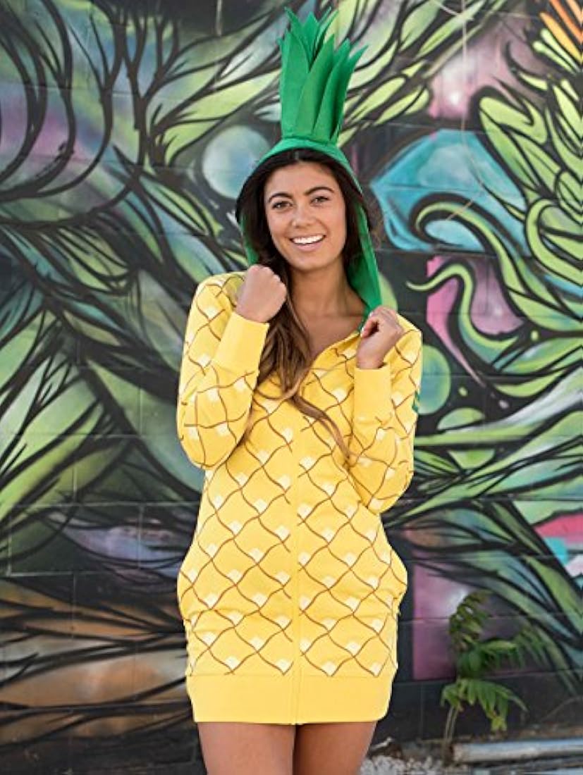 disfraz de Halloween, vestido de piña, overol