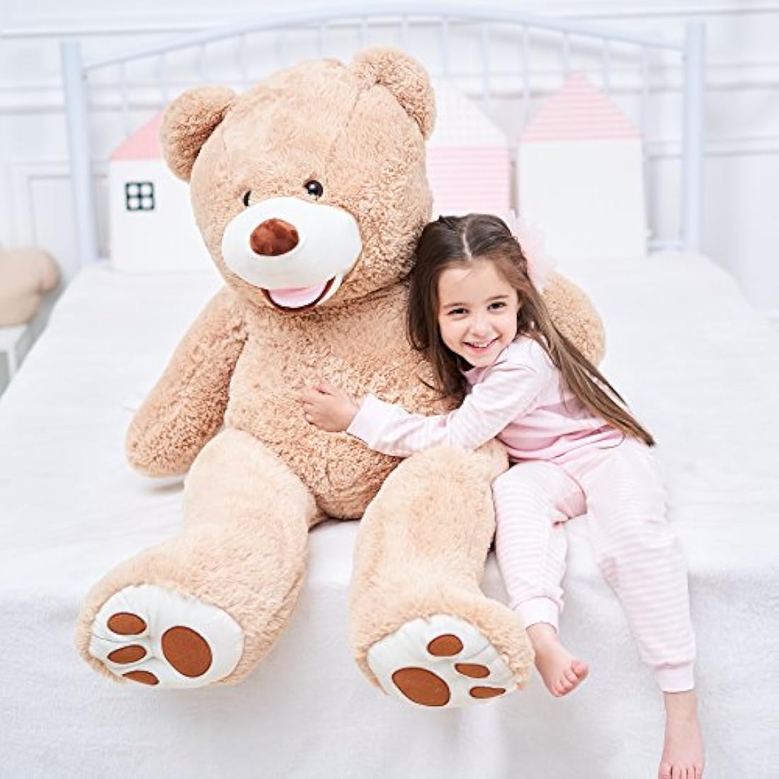 Oso de peluche gigante con grandes huellas Peluche Peluches