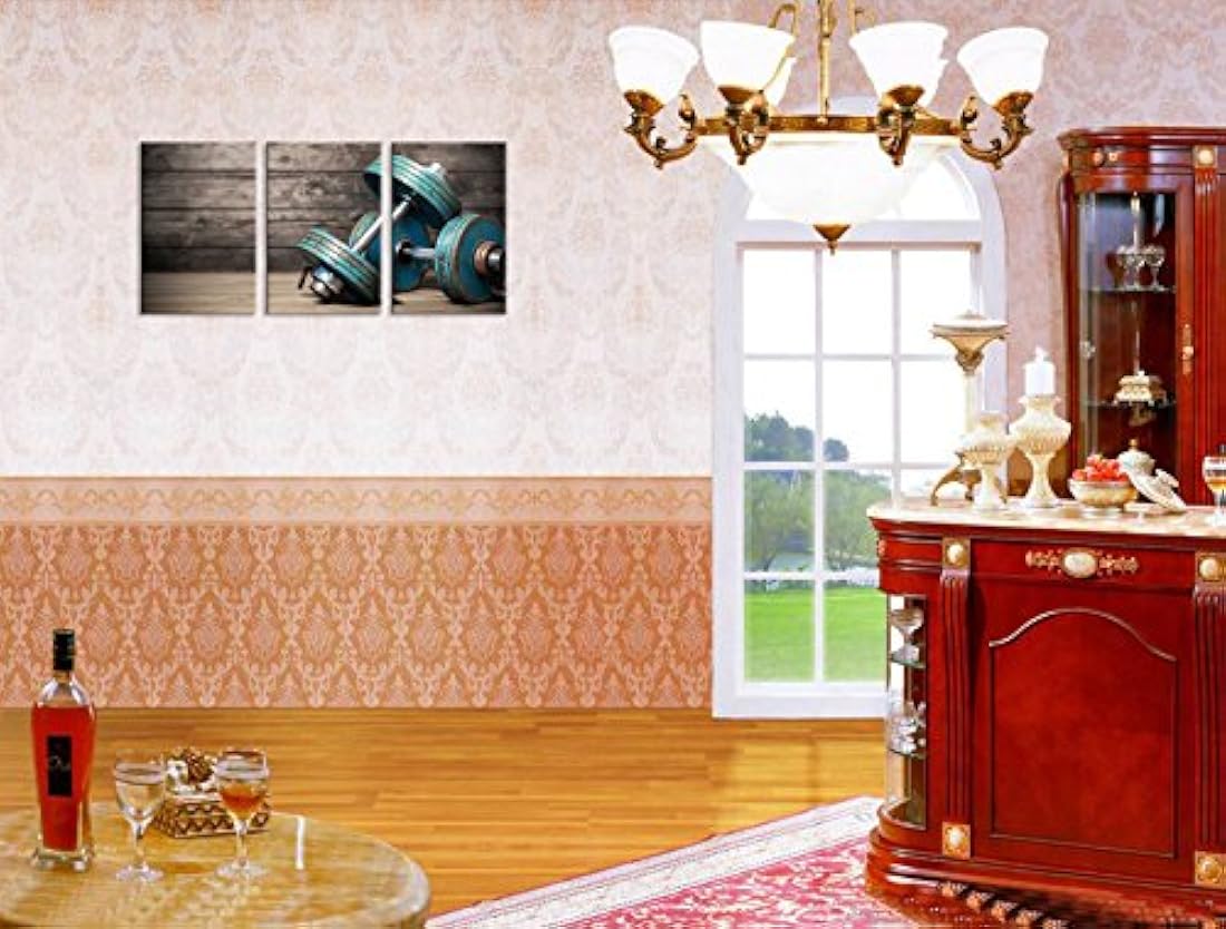 Lienzo decorativo para pared con diseño de agave azul c