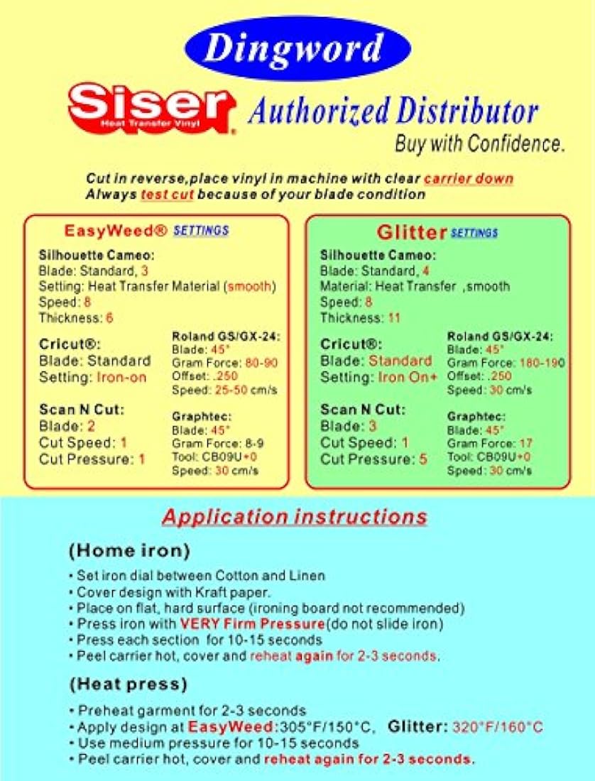 Siser EasyWeed - Rollo de vinilo de transferencia de calor