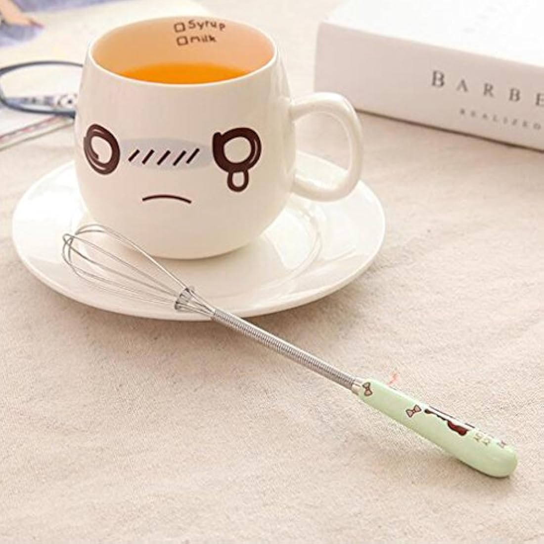 Batidor pequeño de acero inoxidable