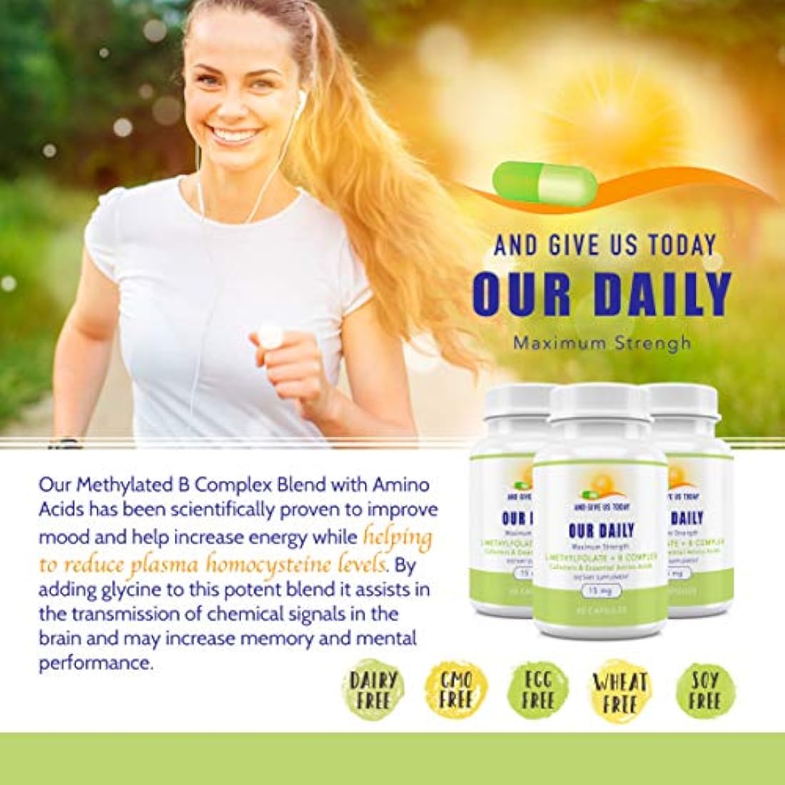 Suplemento multivitaminico de 60 unidades