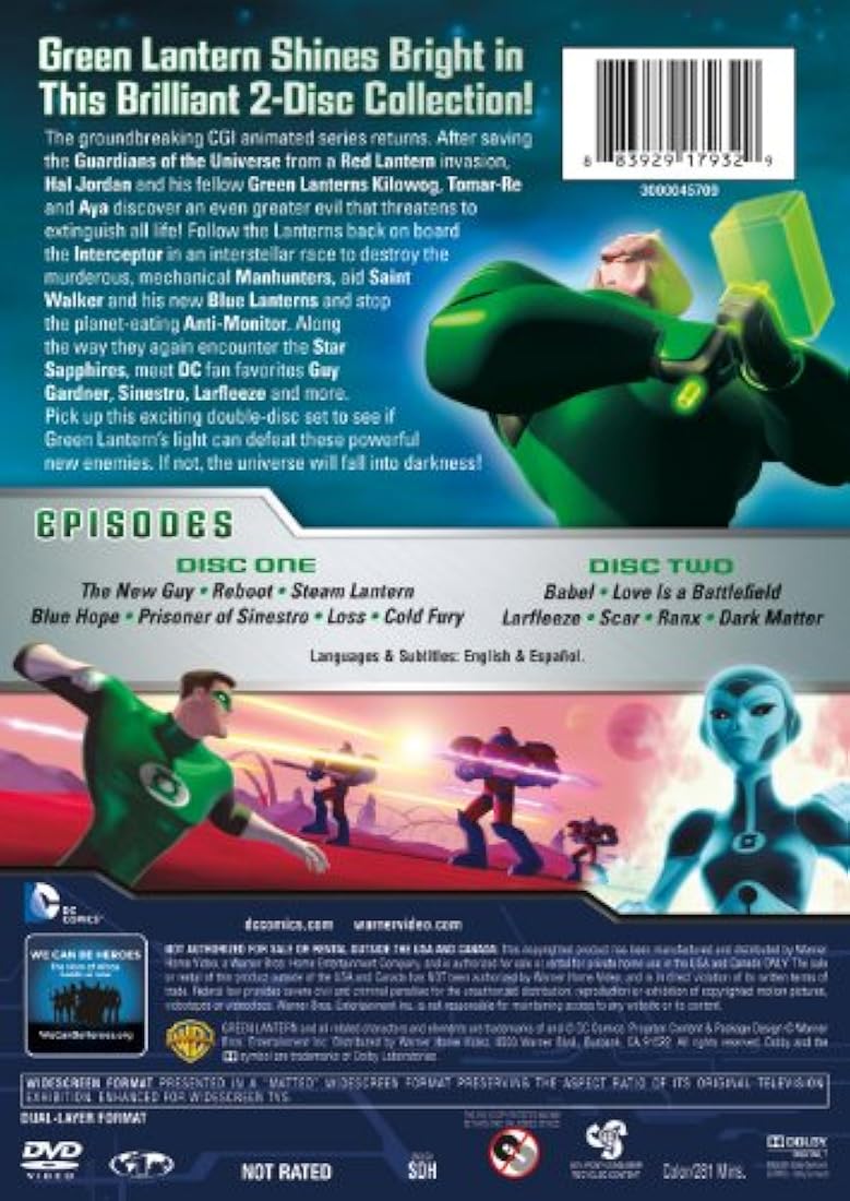 Espectáculo animado de Green Lantern Manhunter Menace