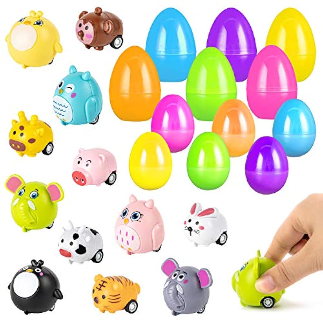 LovesTown Huevos de Pascua con juguetes en el interior