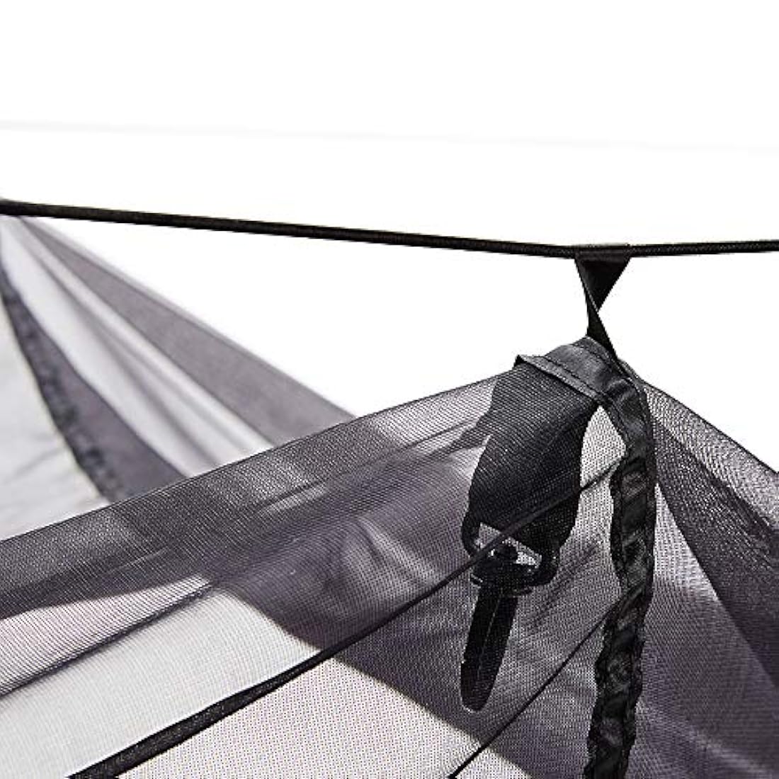 Hamaca doble portátil para camping con mosquitera 118 x 7