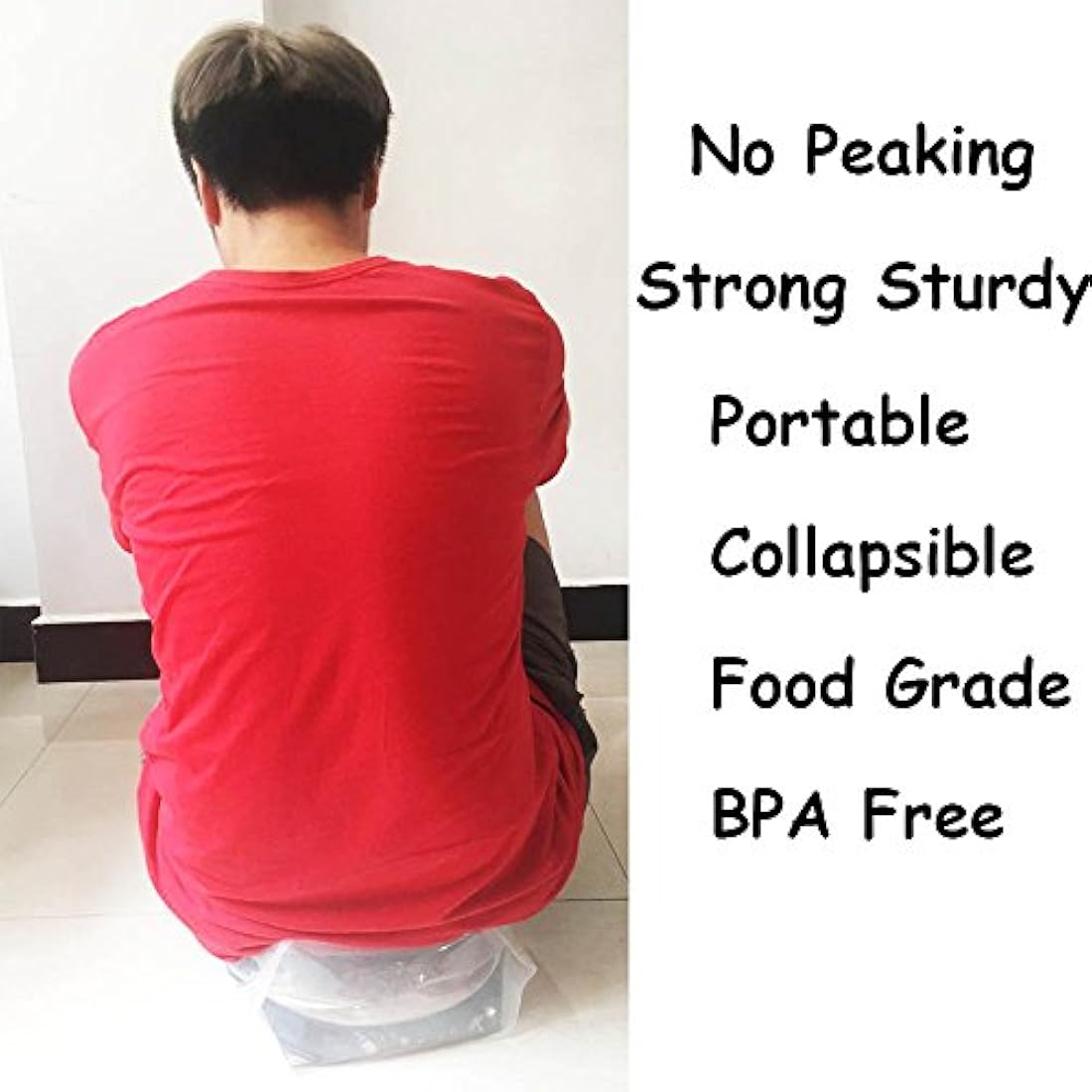 Bolsa de almacenamiento de agua de emergencia, plegable