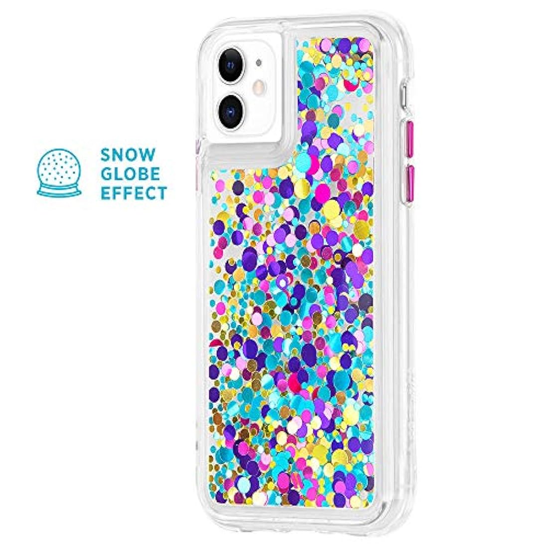 Case-Mate - iPhone 11 Glitter Case - Cascada - 6.1 - Confeti