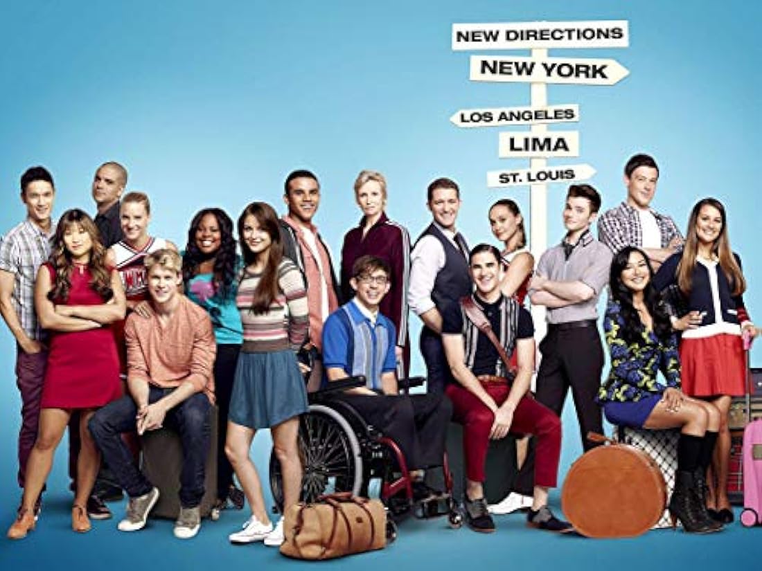 Póster de seda de la serie Glee Season 6