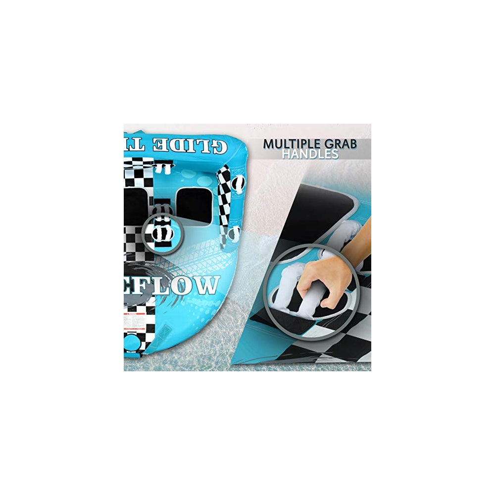 Balsa o tubo inflable de remolque SereneLife SLTOWBL30