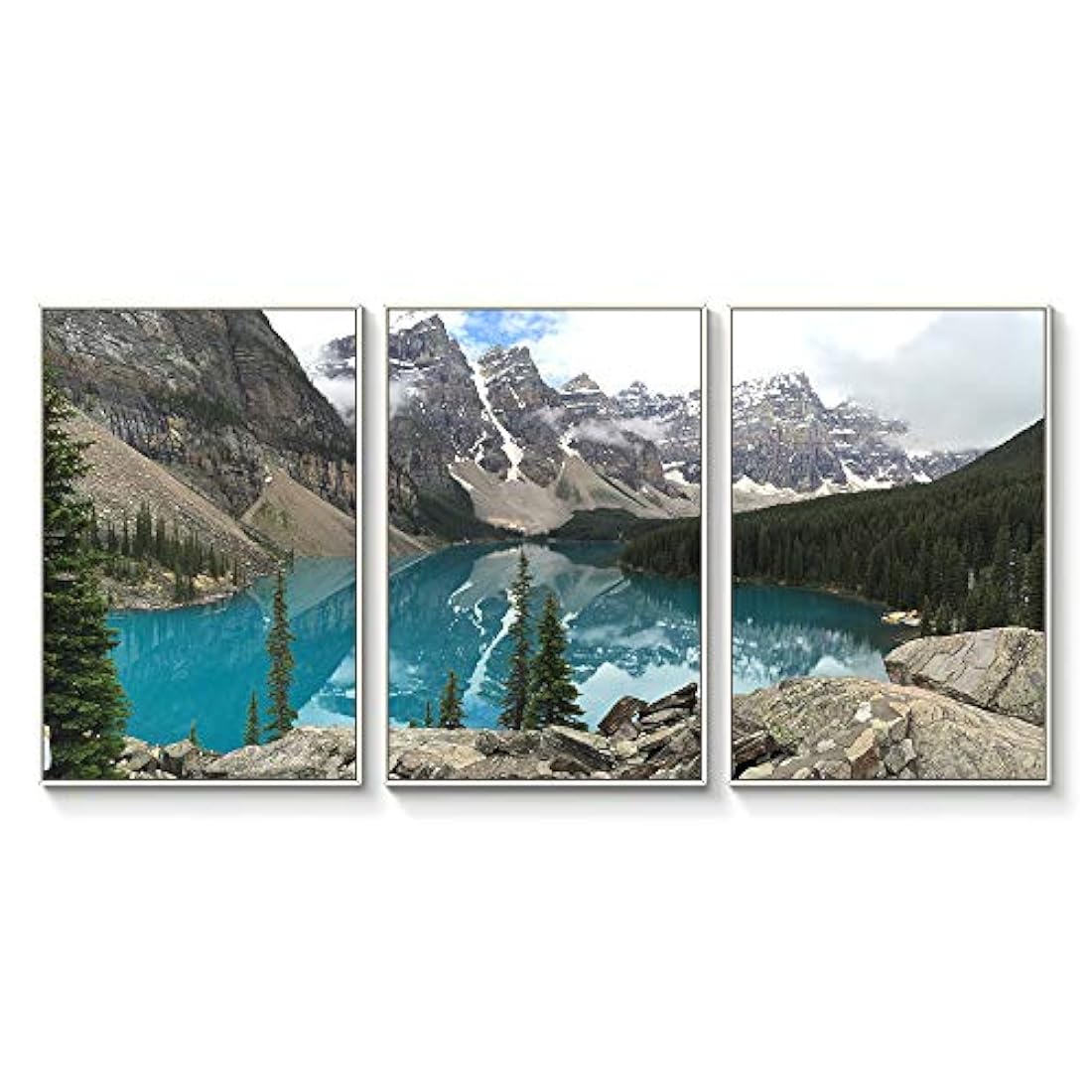 wall26 - Lienzo de pared flotante enmarcado para sala