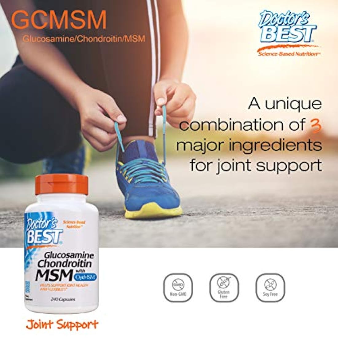 Las mejores cápsulas de glucosamina, condroitina