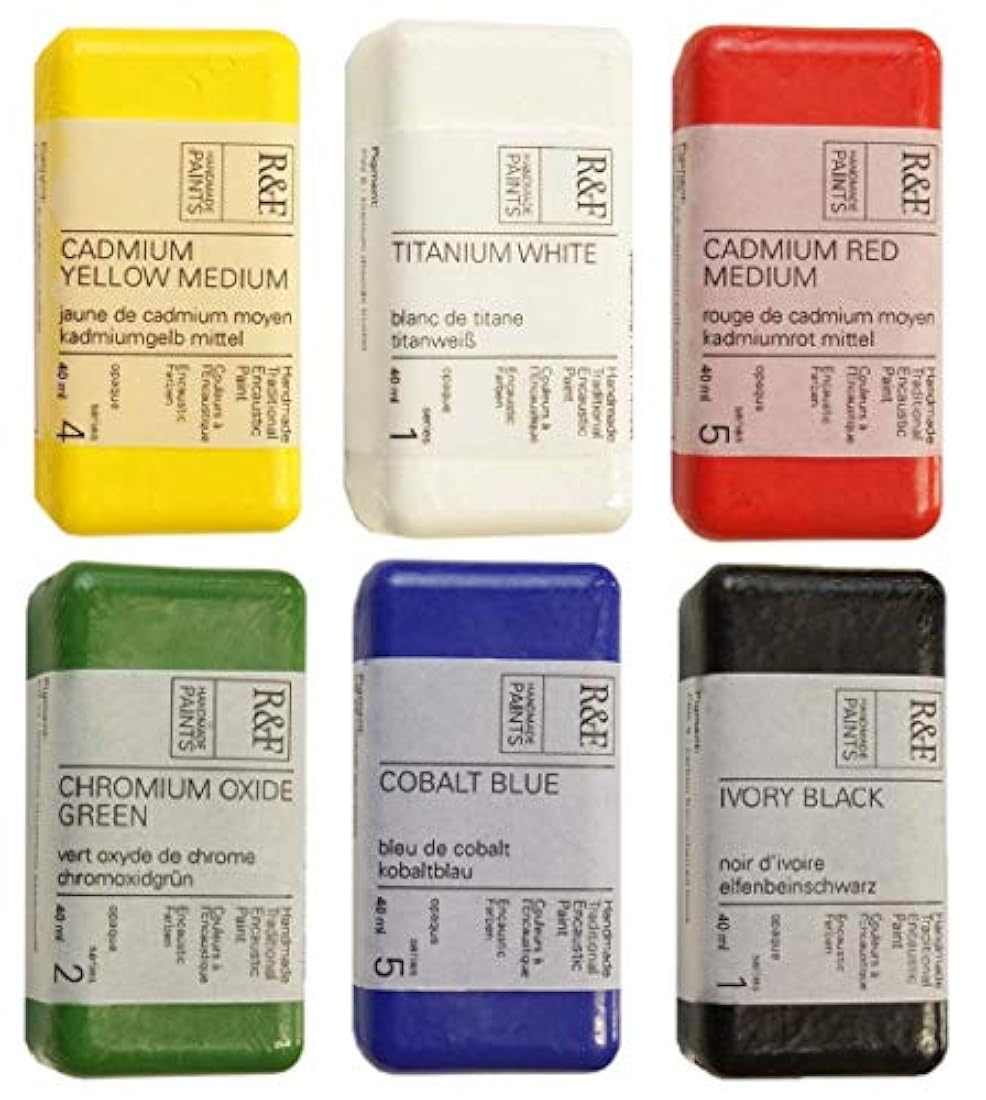 pinturas colores opaco, Conjunto de 6