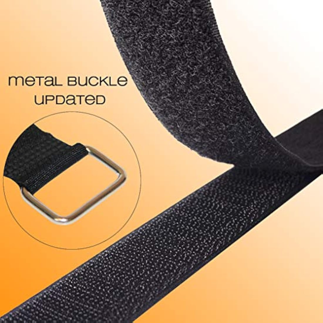 Correas de sujeción reutilizables.