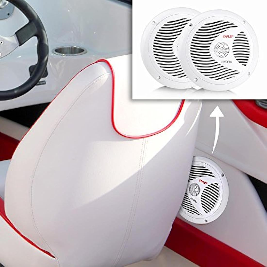 Parlantes marino impermeable PYLE PLMR60W