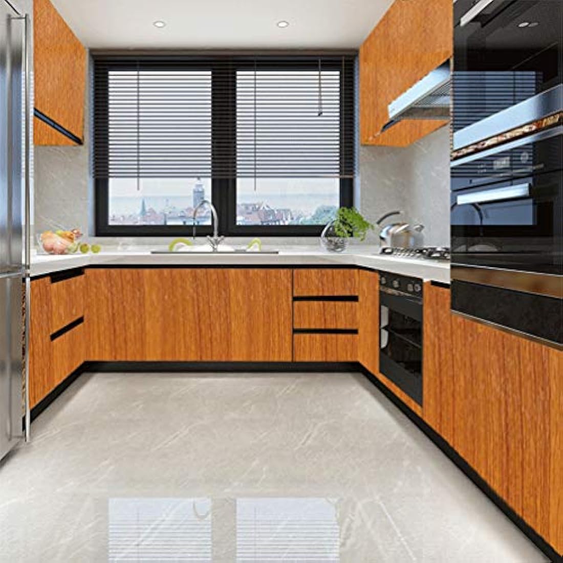 Papel de madera Marrón