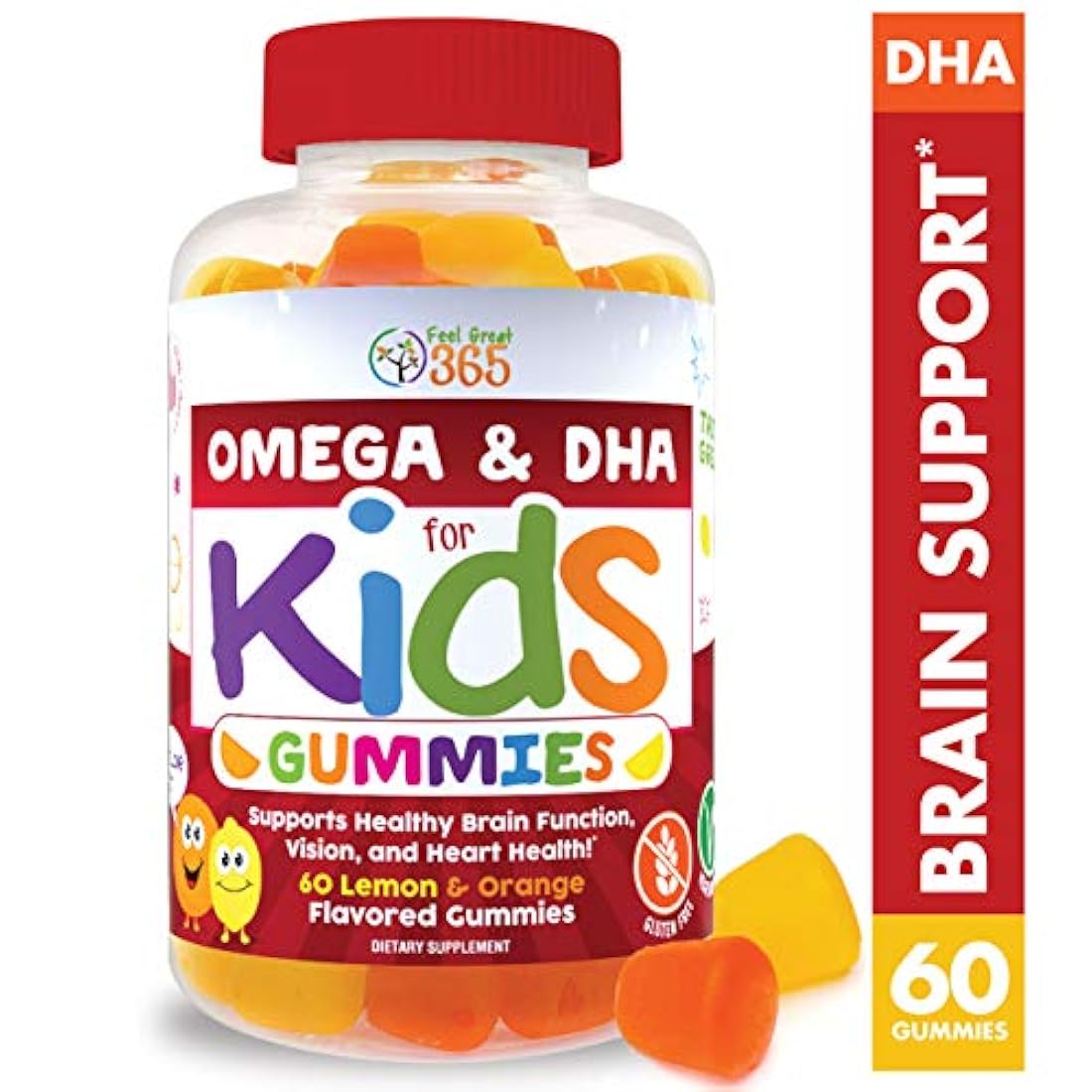 Vitaminas de gomitas con omega para niños: Omega 3-6-9 DHA