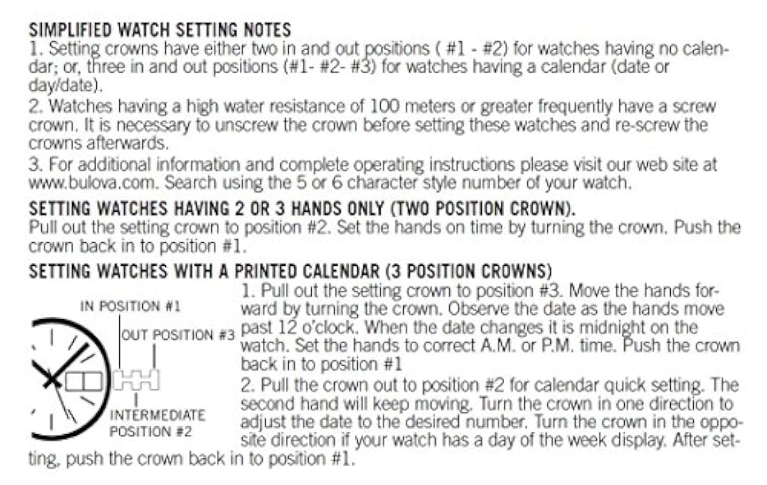 Bulova 98C121 - Vestido para hombre