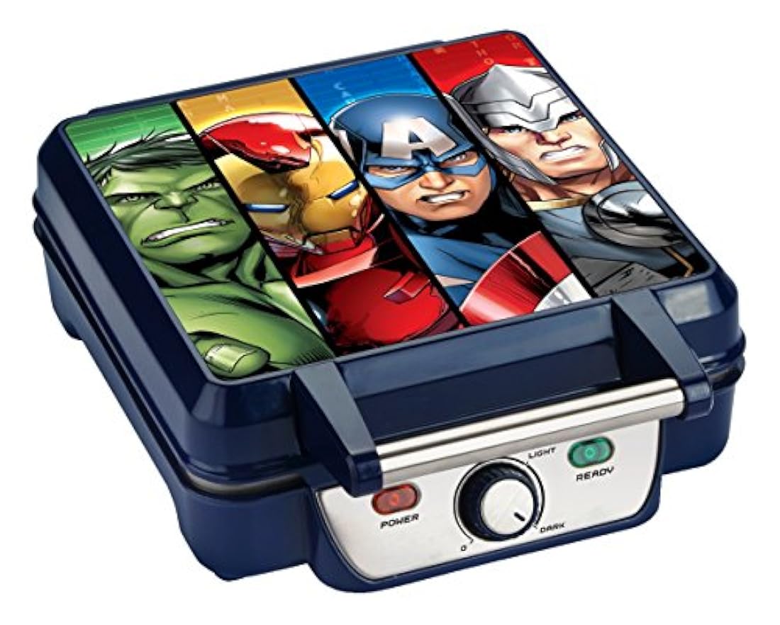 Marvel MVA-278 Captain America Shield Waflera, azul, Personajes de Avengers , Azul
