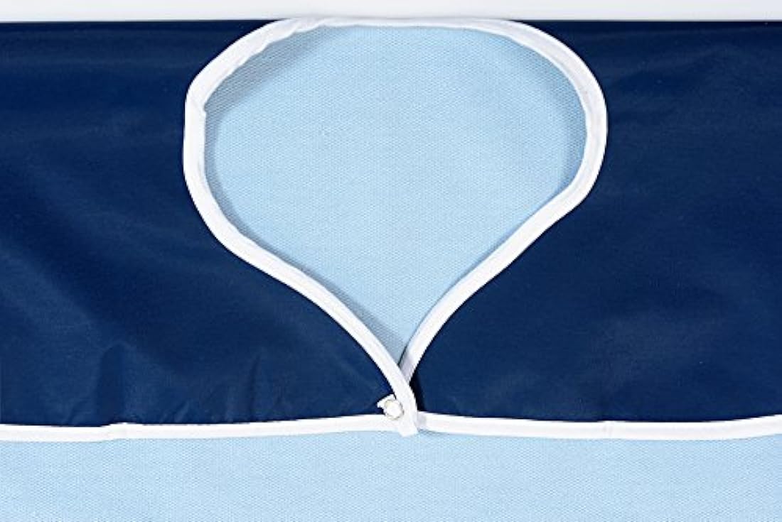 Baberos para bebés Babero impermeable adulto Azul claro