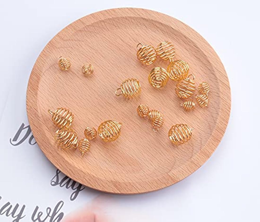 Dijes y Medallas - Juego de 20 colgantes con forma de jaula