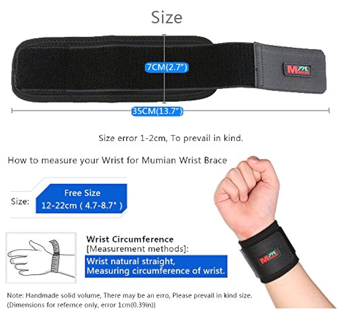 Muñequeras ajustables