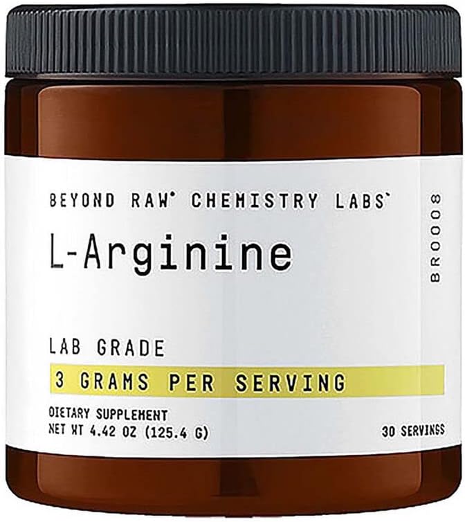 Suplemento BEYOND RAW Chemistry Labs L-Arginina en polvo