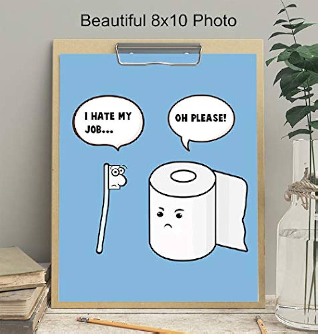 Impresión divertida de la decoración del arte de la pared