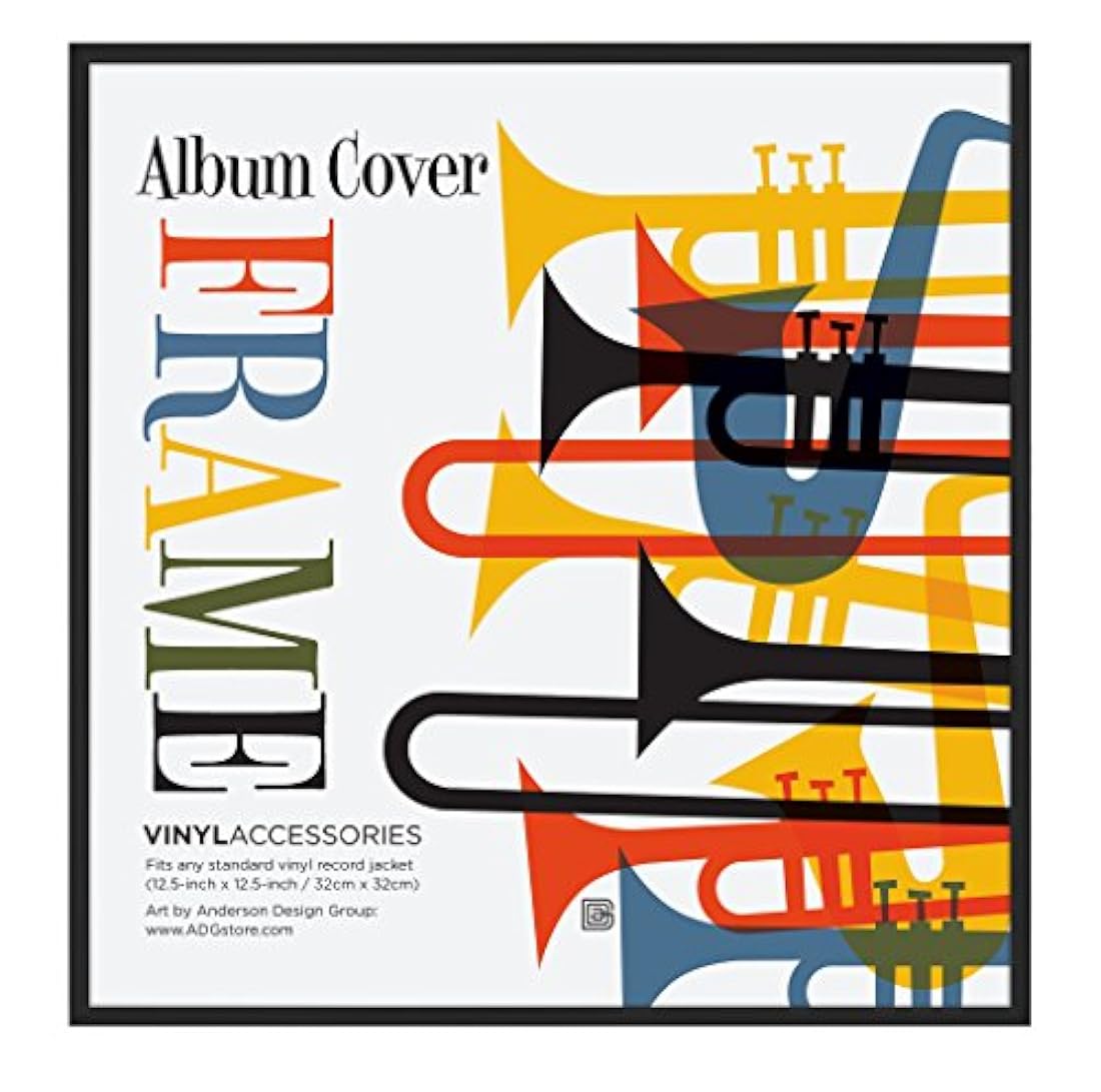 Cuadro de portada de álbum con marco de aluminio