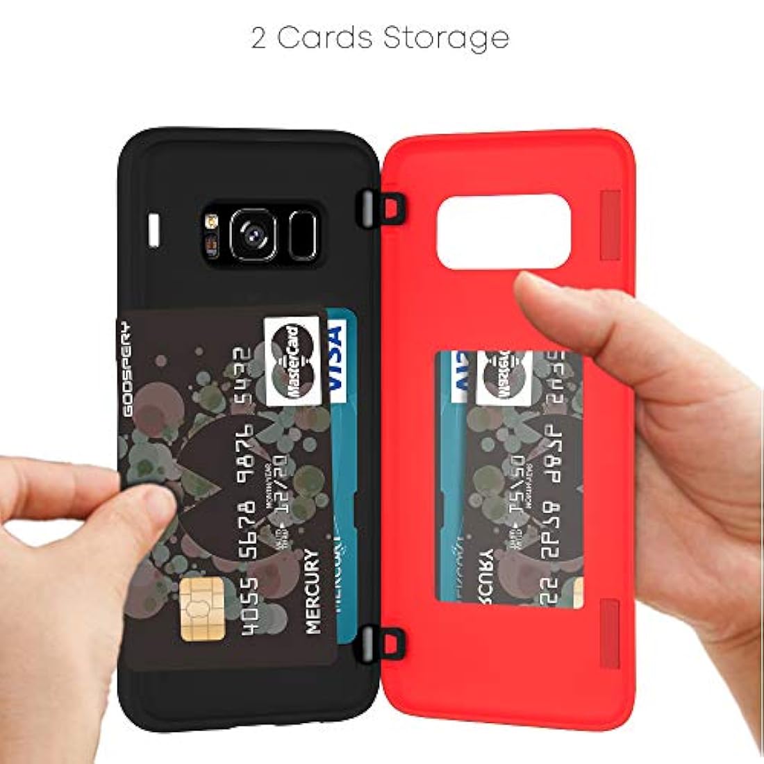 Funda tipo cartera para Galaxy S8 GOOSPERY