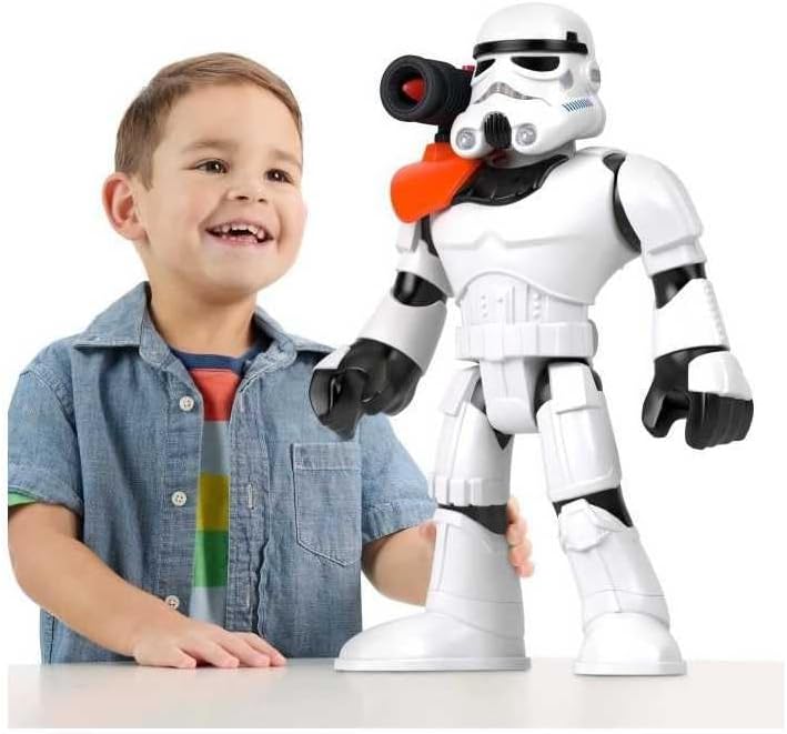 Figura de Star Wars Fisher-Price Imaginext Stormtrooper XXL 16+ Poses