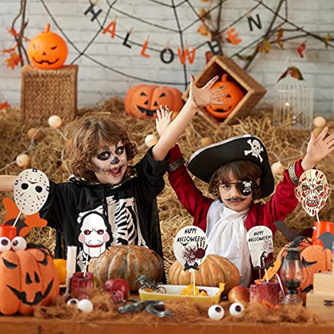 22 piezas de Halloween - Kits de Decoración