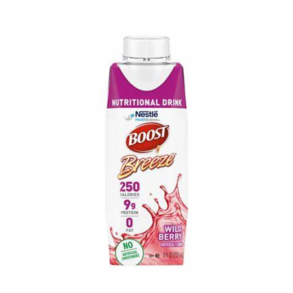 Bebida Fat-Free Breeze Nutrition 8oz Wildberry 24/Cs