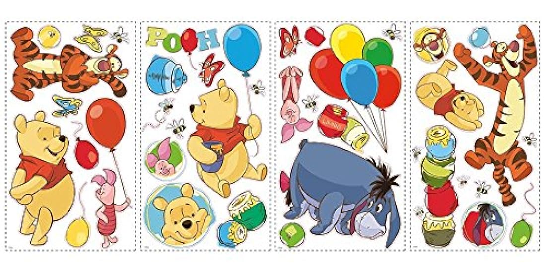 RoomMates - Adhesivo decorativo para pared Winnie The Pooh
