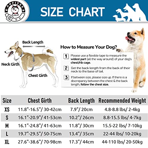 AOFITEE Chaleco salvavidas para perros, ajustable