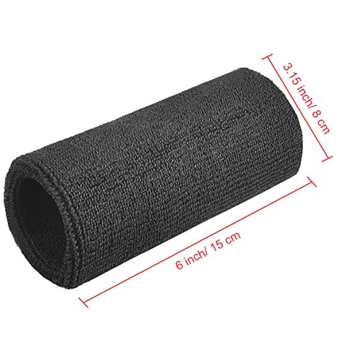 Muñequera deportiva elástica de algodón para deportes 5.9