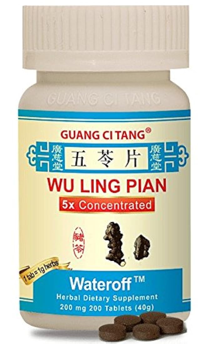 Wu Ling Pian (wateroff) 200 mg 200 tabletas