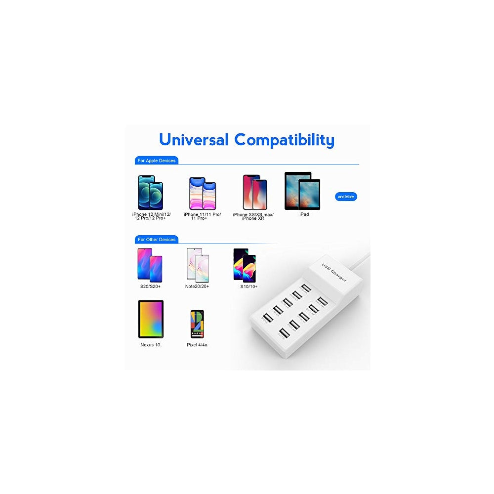 Cargadores con Cable Estación de carga USB carga rápida