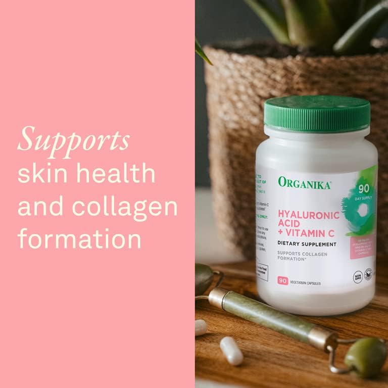 Organika Ácido hialurónico con vitamina C 120mg