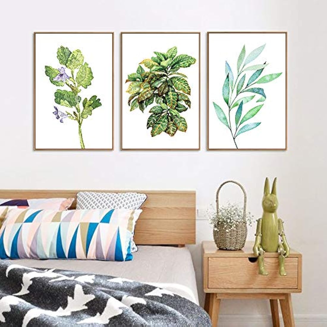 NWT - Lienzo enmarcado de paisaje abstracto