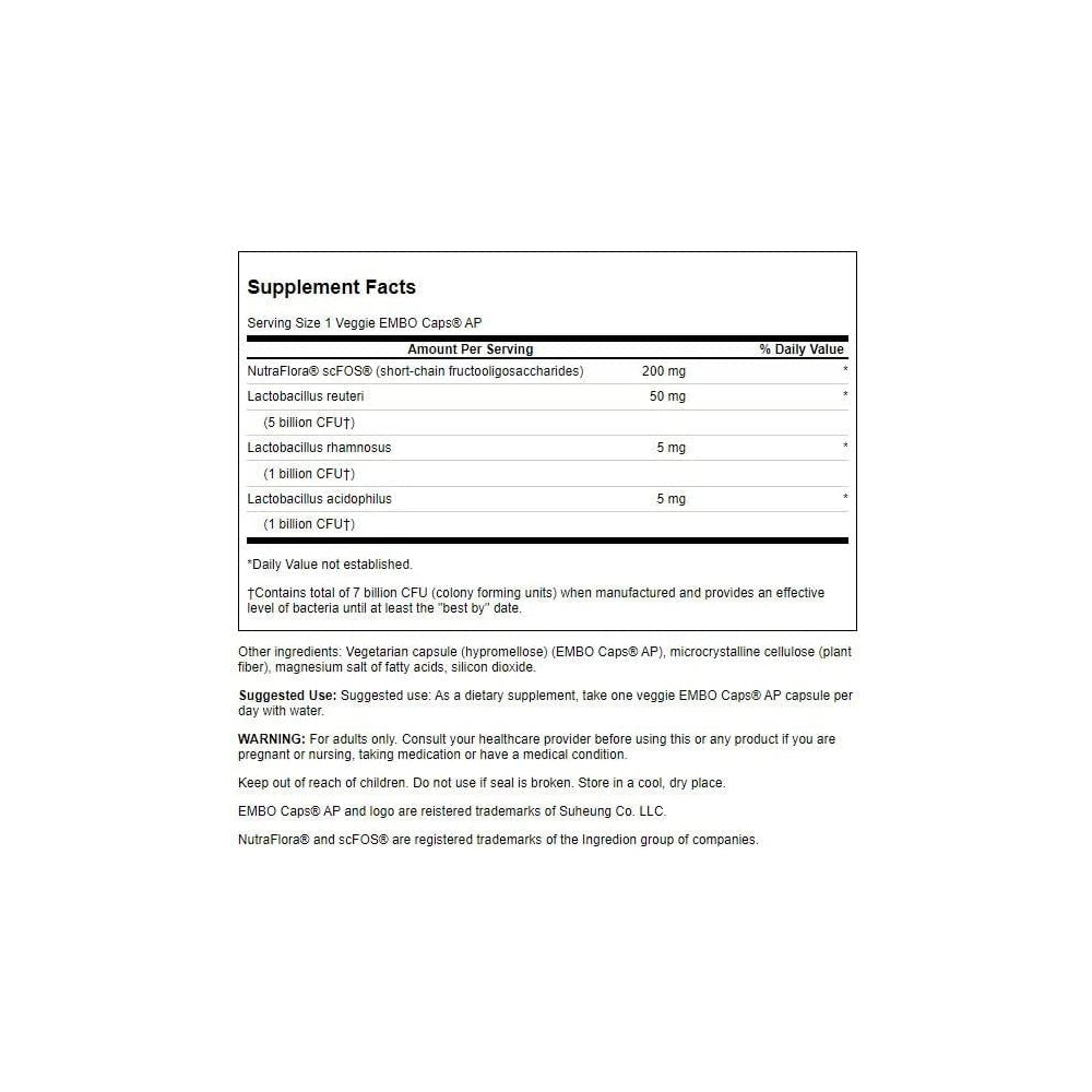 Suplemento Probiótico Plus de Swanson
