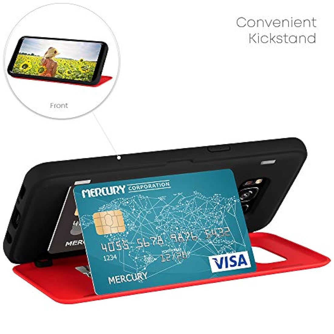 Funda tipo cartera para Galaxy S8 GOOSPERY