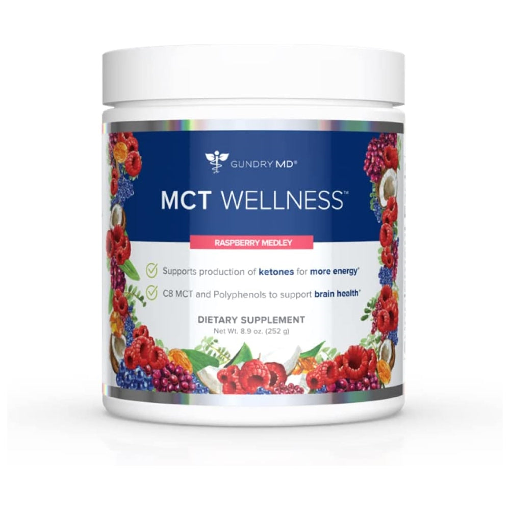Suplementos MCT Wellness Polvo para apoyar la energía 252g